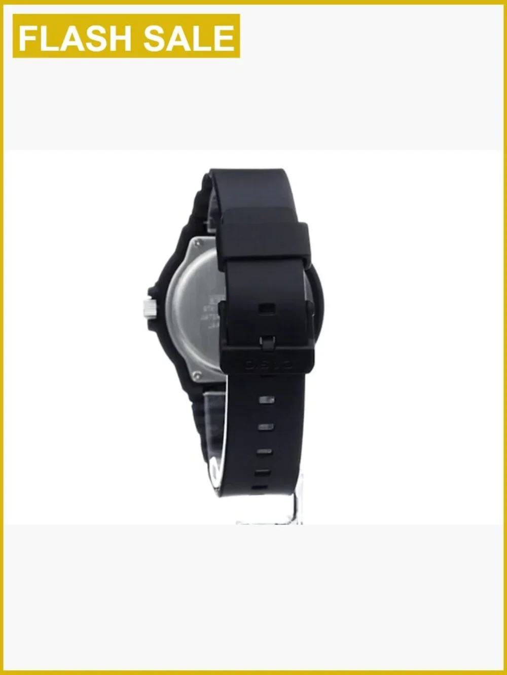 Diver Style Analog Watch - Resin Band, 100M Water Resistant, Date Display